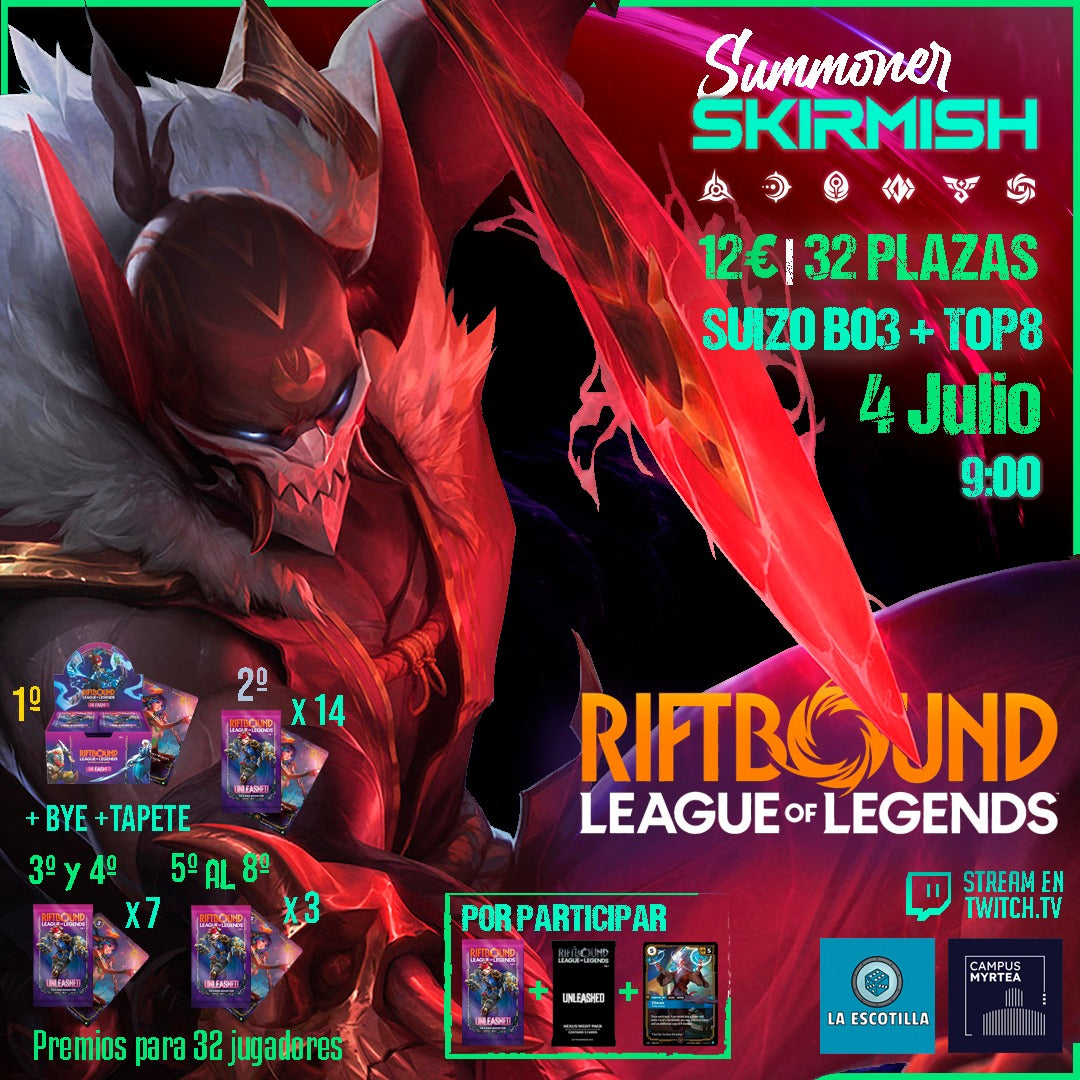 [EVENTO] Riftbound - Summoner Skirmish - 4 de Julio a las 09:00h