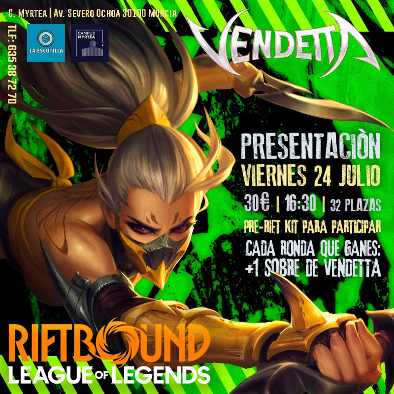 [EVENTO] Presentación Riftbound: Vendetta