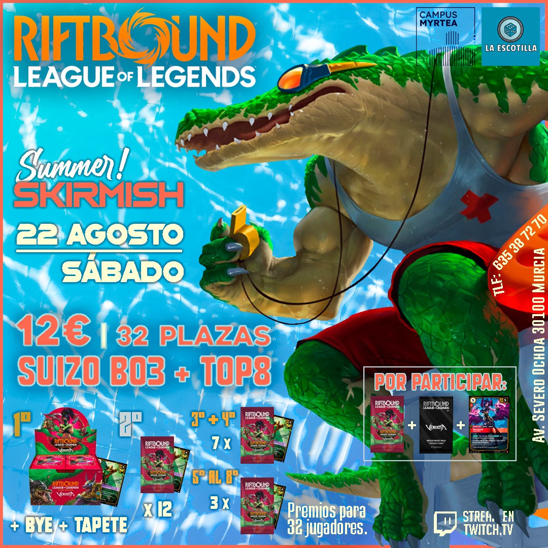 [EVENTO] SUMMER SKIRMISH  Riftbound 22 de agosto