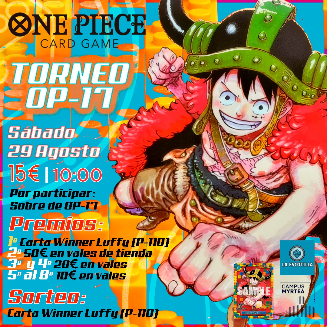 [EVENTO] Torneo OP-17 - 29 de Agosto