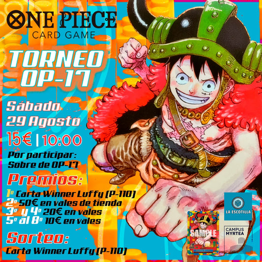 [EVENTO] Torneo OP-17 - 29 de Agosto