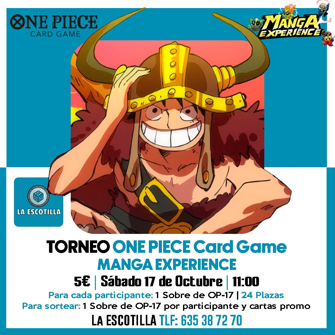 [EVENTO] One Piece - MANGA EXPERIENCE - 17 de Octubre a las 11H