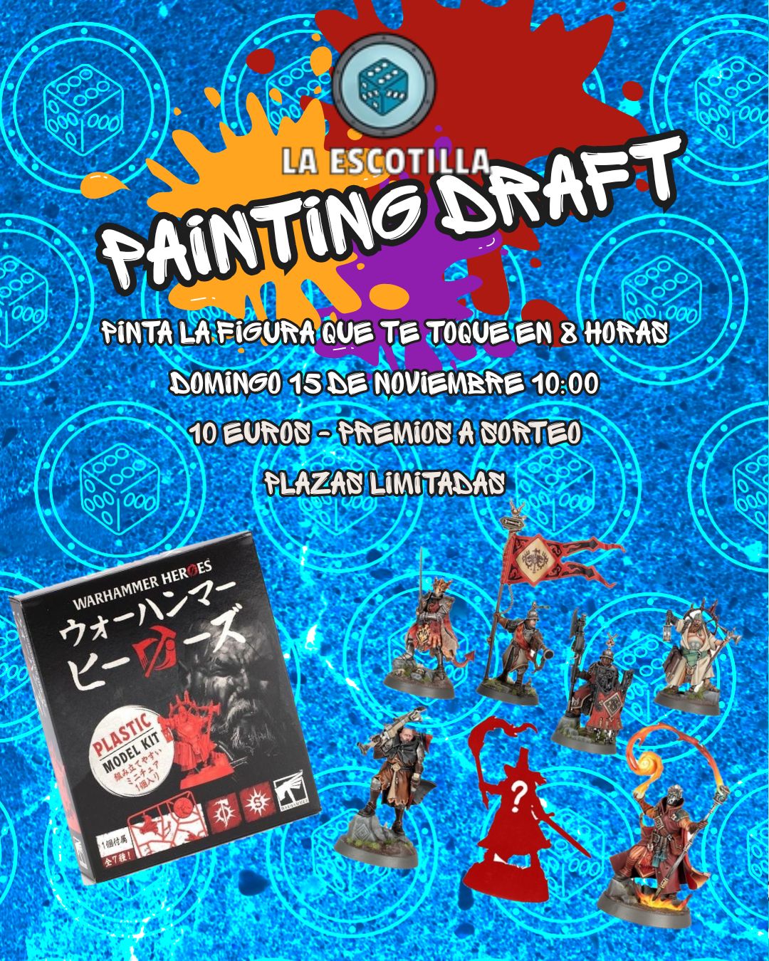 [EVENTO] Draft  de Pintura - 15 de Noviembre a las 10h