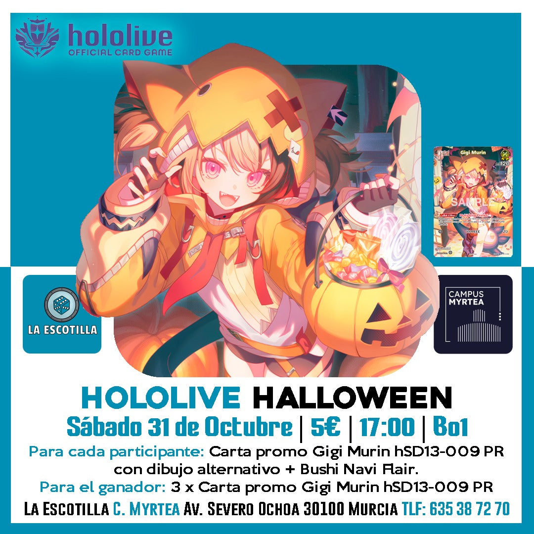 [EVENTO] Hololive Especial Halloween - 31/11/2026 a las 17:00h
