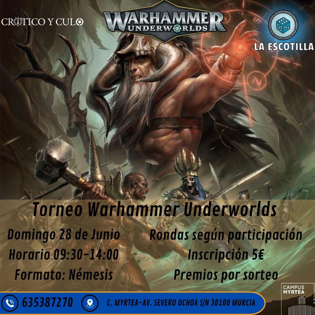 [EVENTO] Torneo Némesis Warhammer Underworlds 28 de Junio