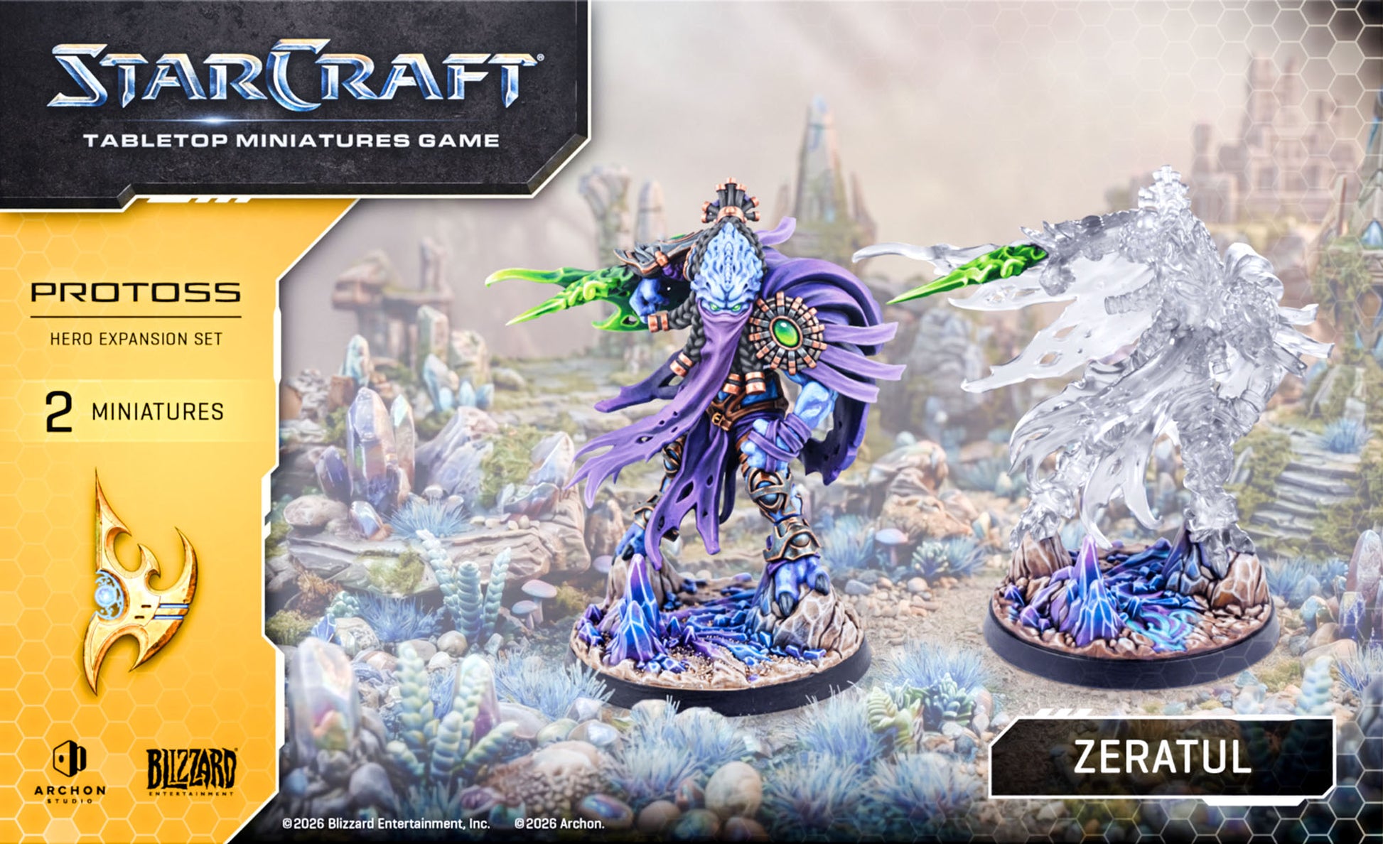 Starcraft: Zeratul - Protoss, Tabletop Miniature Game, Archon Studio, Wargame