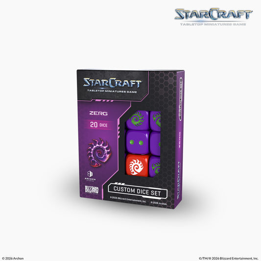[PREPEDIDO] StarCraft: Zerg Custom Dice Set