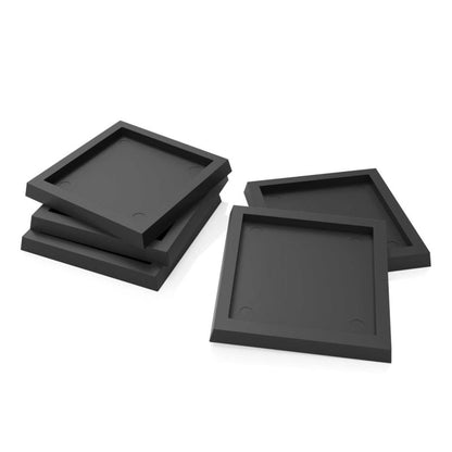 Peanas de plástico con hueco / Adaptador peana cuadrada 40 a 50mm