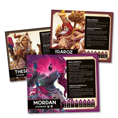Pack Héroes - Thespia, Mordan & Igaroz