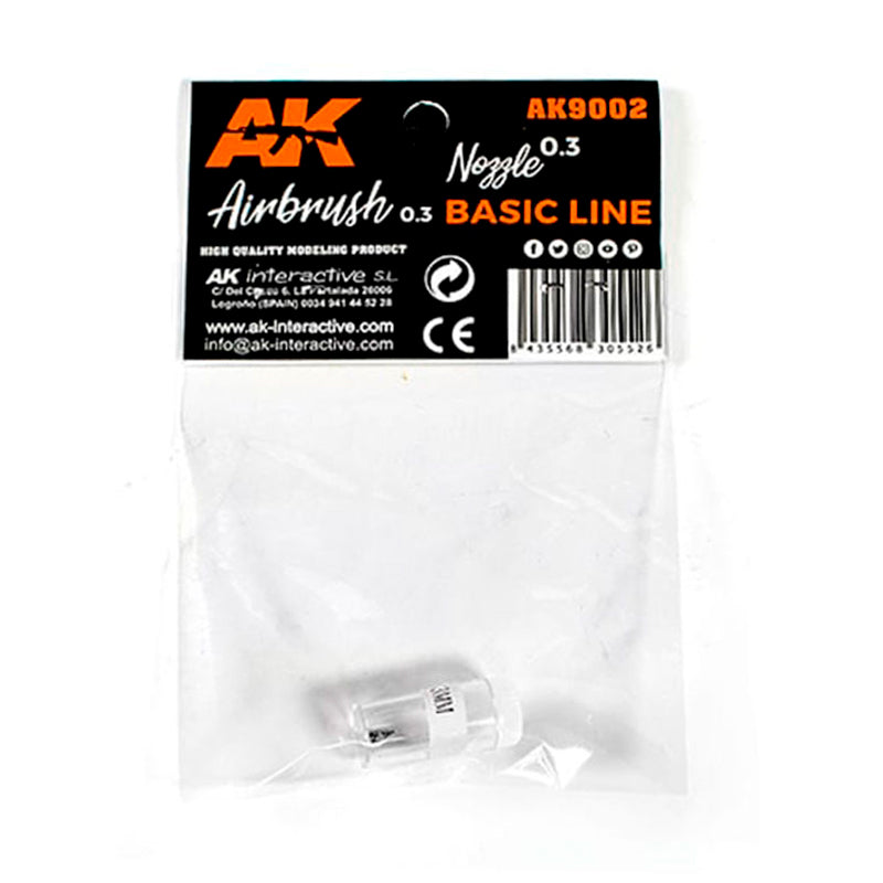 Boquilla de repuesto de 0.3mm para AK - Línea Básica 0.3