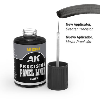 Black Precision Panel Liner / Panelador de Precisión Negro