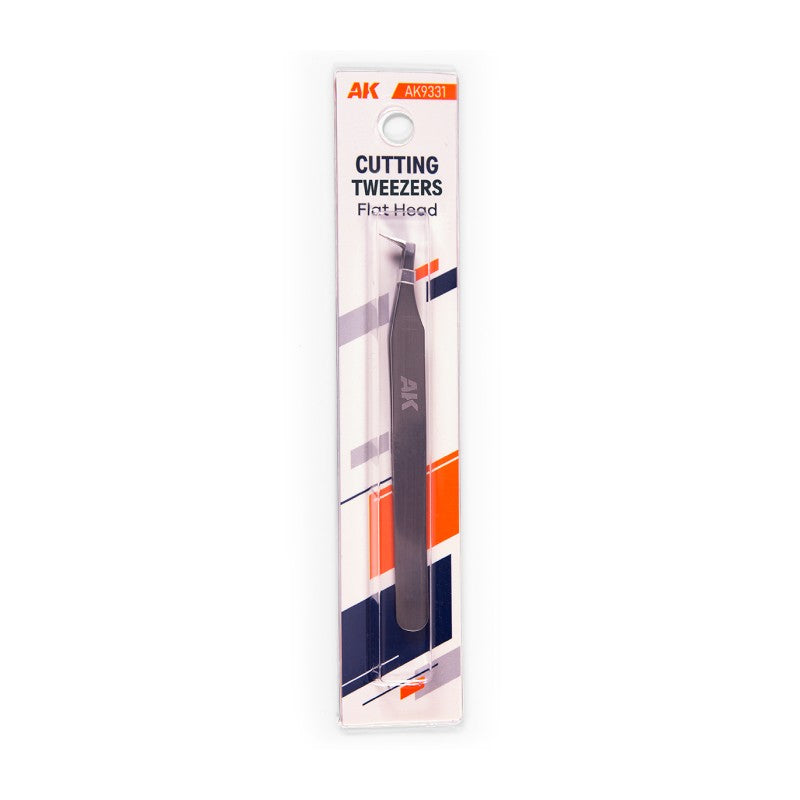 Pinzas de corte de cabeza plana / Cutting twezzers flat head