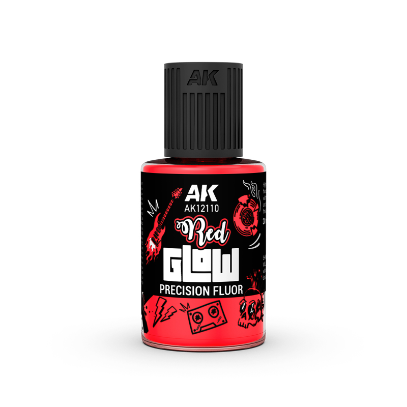 Red Glow Precision Fluor / Glow Rojo Flúor de Precisión