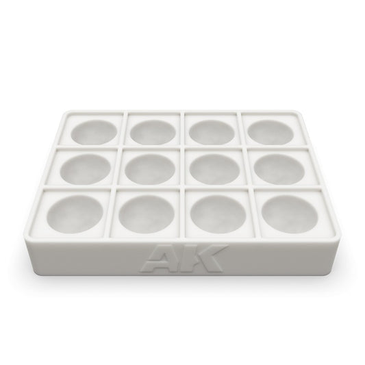 Silicone wells palette