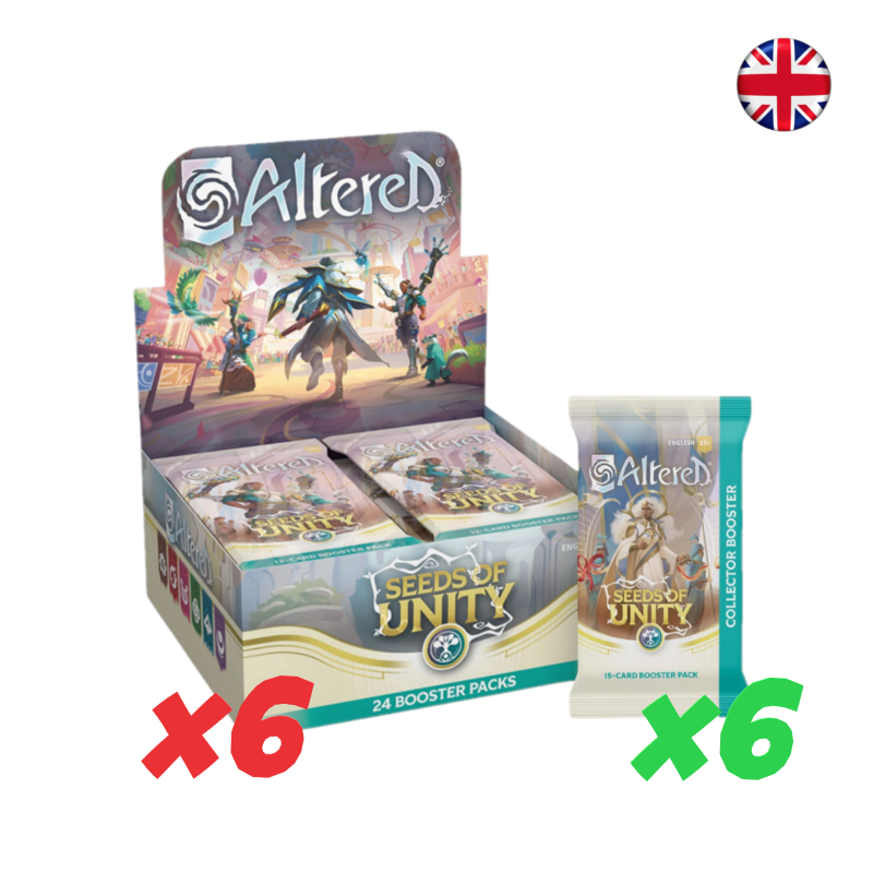 [PREPEDIDO] Altered - Seeds of Unity - Case completa (Inglés) + 6 sobres de coleccionista (Inglés)