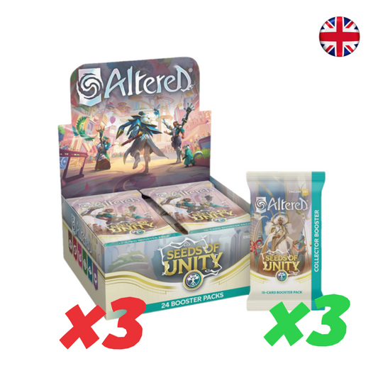 [PREPEDIDO] Altered - Seeds of Unity - Media case (Inglés) + 3 sobres de coleccionista (Inglés)