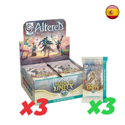 [PREPEDIDO] Altered - Seeds of Unity - Media case (Español) + 3 sobres de coleccionista (Inglés)
