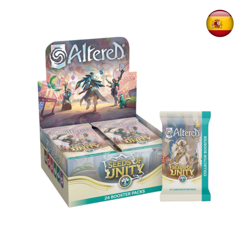 [PREPEDIDO] Altered - Seeds of Unity - Caja de sobres (Español) + sobre de coleccionista de regalo (Inglés)