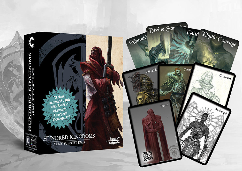 Hundred Kingdoms: Alternate Art Army Support Pack