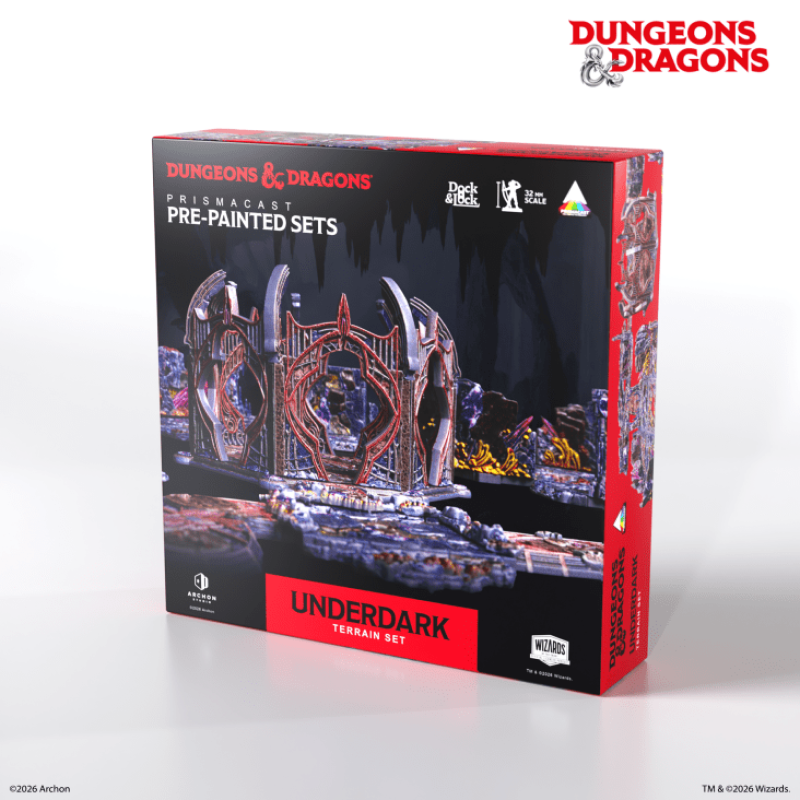 Dungeons & Dragons - Underdark Pre-Painted Terrain Set