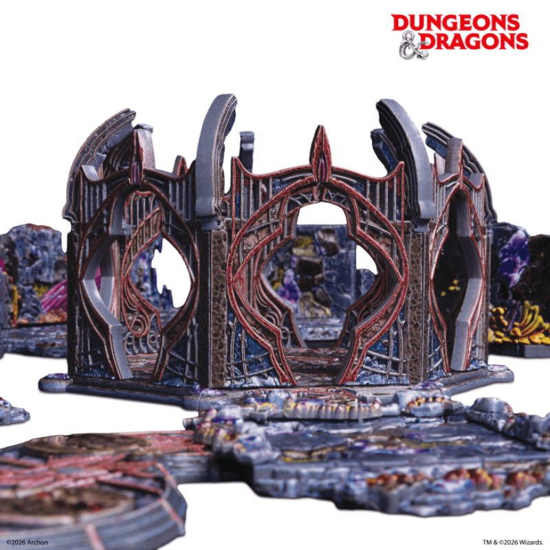 Dungeons & Dragons - Underdark Pre-Painted Terrain Set