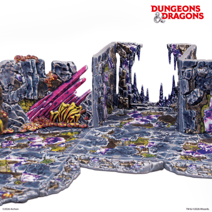 Dungeons & Dragons - Underdark Pre-Painted Terrain Set