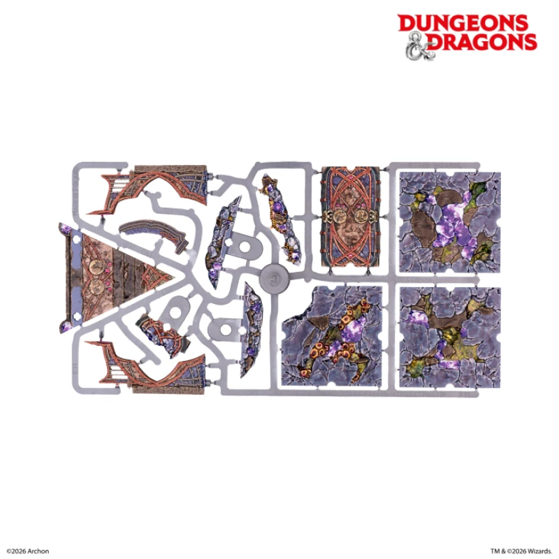 Dungeons & Dragons - Underdark Pre-Painted Terrain Set