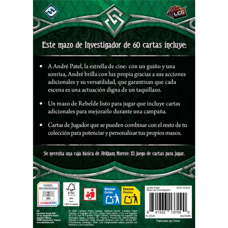Mazo de investigador - André Patel