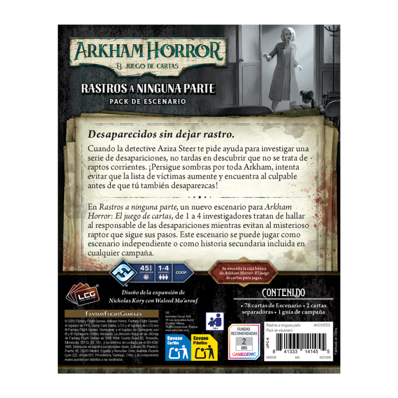 [PREPEDIDO] Rastros a Ninguna Parte - Pack de escenario