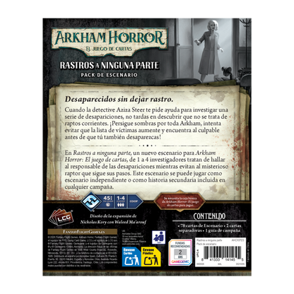 [PREPEDIDO] Rastros a Ninguna Parte - Pack de escenario