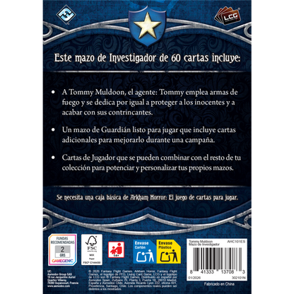Mazo de investigador - Tommy Muldoon
