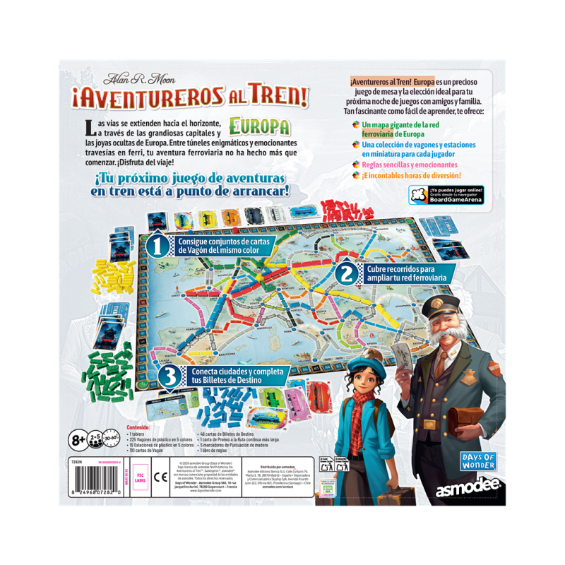 ¡Aventureros al Tren! Europa