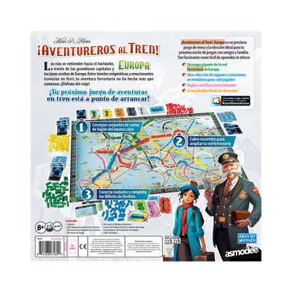 ¡Aventureros al Tren! Europa