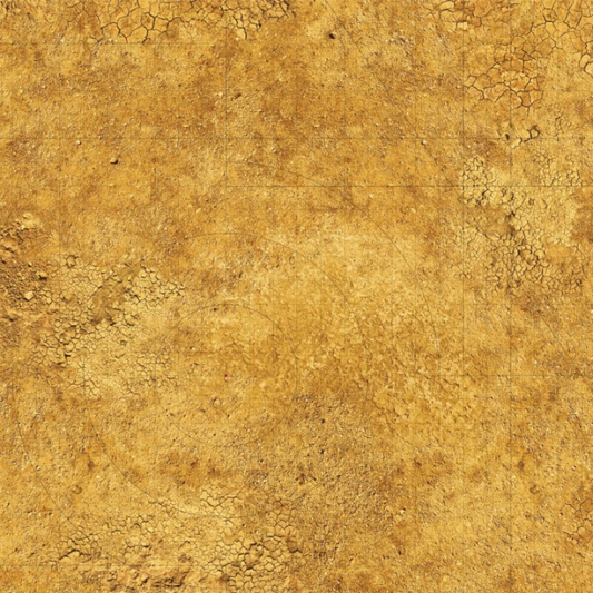 Bandua Mats: Arid Wastelands Play Mat 44"x60" by KRB Studio 11 Ed. Textil