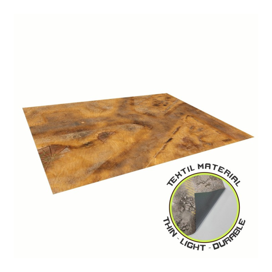 Bandua Mats: Imperial City Desert 1 Play Mat 44"x60" 11 Ed. Textil