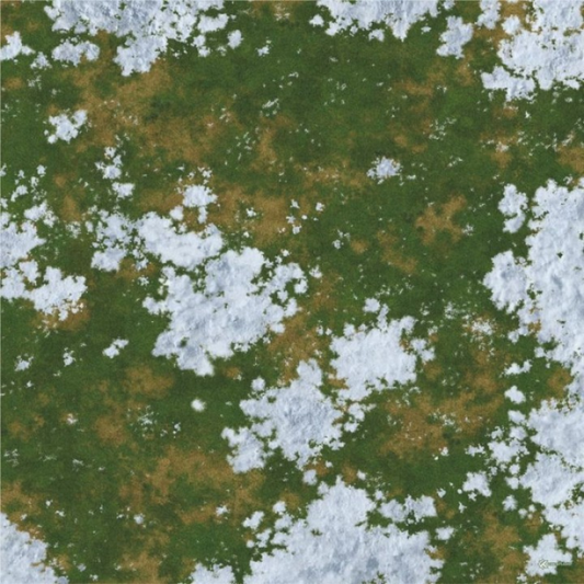 Bandua Mats: KRB_Snowygrasslands 4'x4' Textil