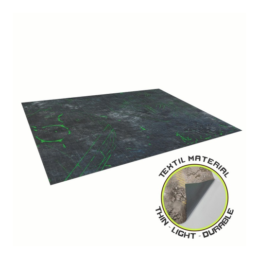 Bandua Mats: Necro World Play Mat 44"x60" by KRB Studio 11 Ed. Textil