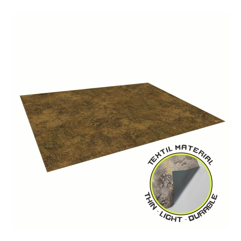 Bandua Mats: Scorched Earth Play Mat 44"x60" by KRB Studio 11 Ed. Textil