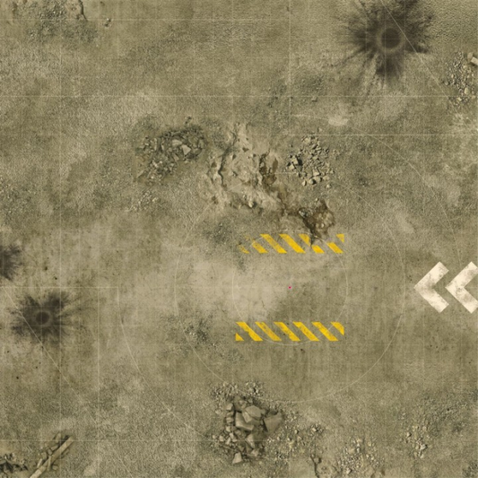 Bandua Mats: Warzone Alpha Play Mat 44"x60" by KRB Studio 11 Ed. Textil