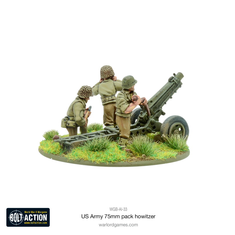 Bolt Action - US Army 75mm pack howitzer