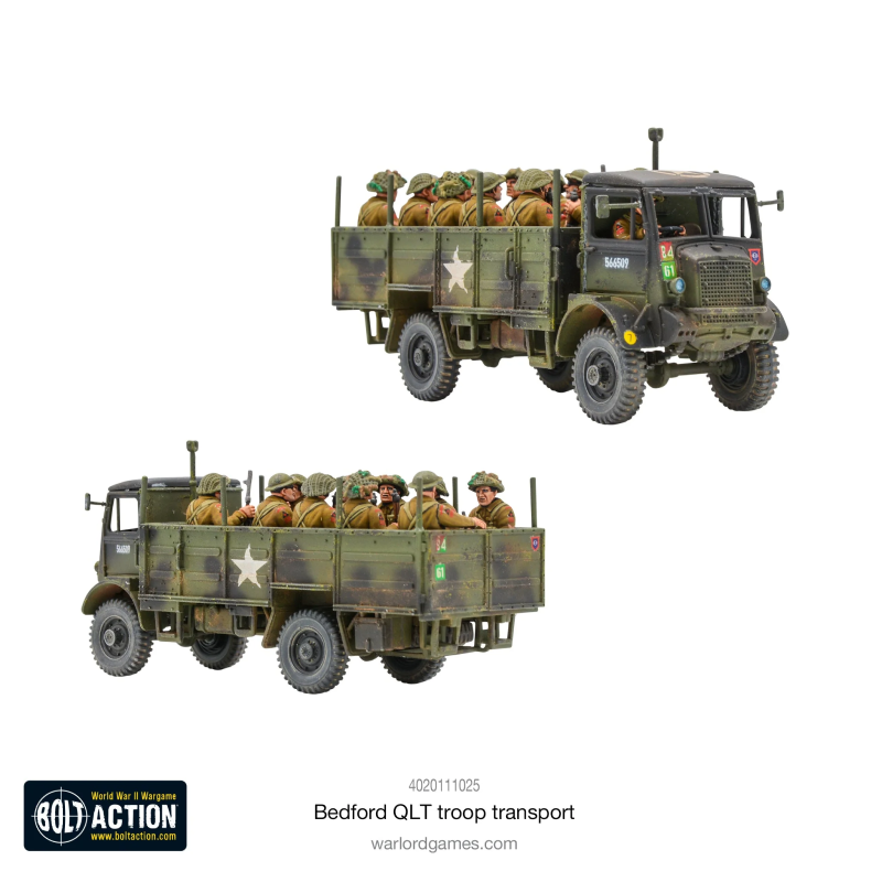 Bolt Action - Bedford QLT Troop Transport