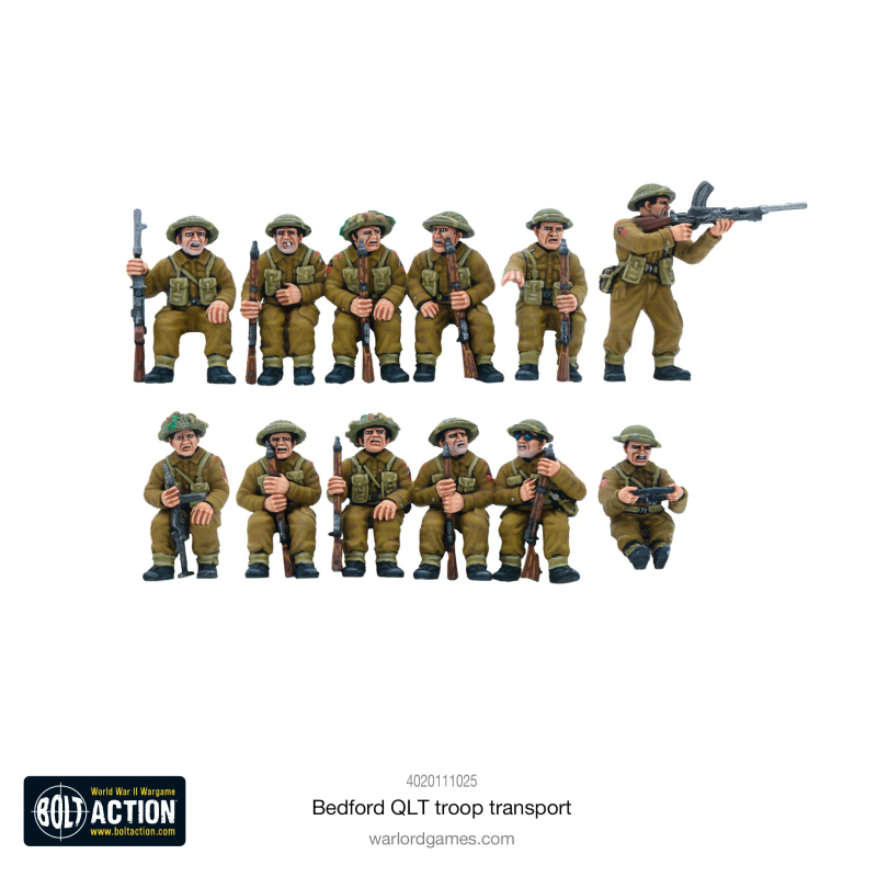 Bolt Action - Bedford QLT Troop Transport