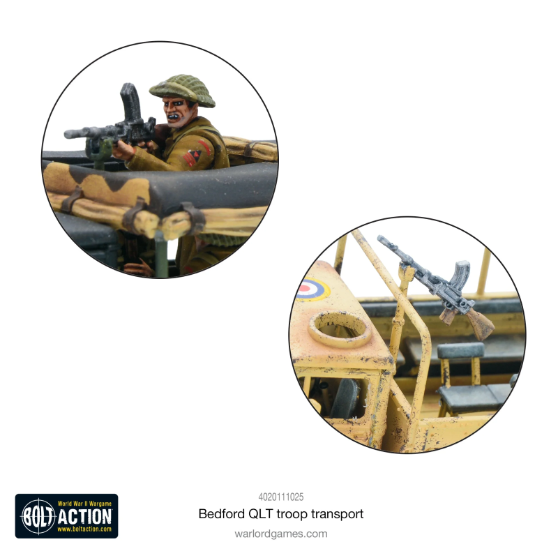 Bolt Action - Bedford QLT Troop Transport