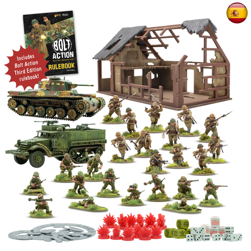 Bolt Action Starter Set - Island Assault! (3º Edición Español)