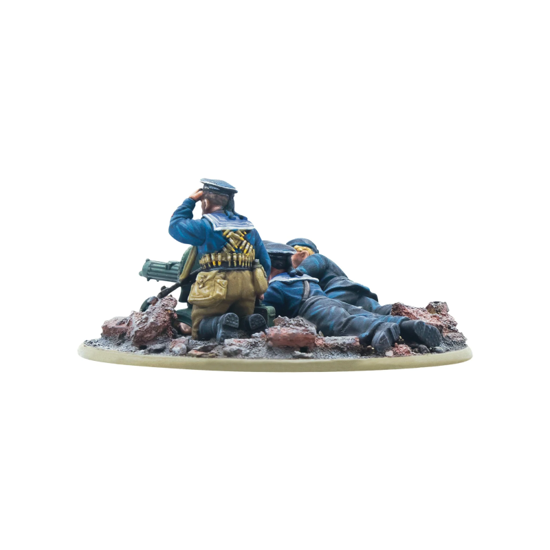 Soviet Naval Brigade Medium Machine Gun Team