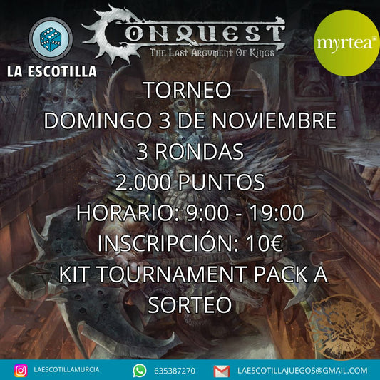 [EVENTO] Torneo Conquest Domingo 3 de Noviembre