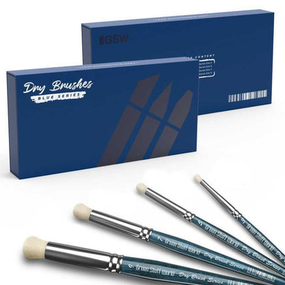 Green Stuff World - Set Pinceles Pincel Seco (Blue Series)