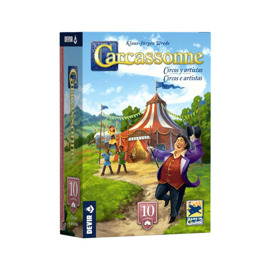 Carcassonne - Circos y Artistas (Exp. 10)