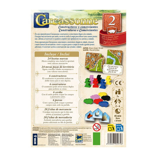 Carcassonne - Constructores (Exp. 2)