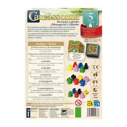 Carcassonne - Emisarios y Alcaldes (Exp. 5)
